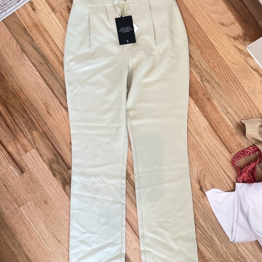 4th And Reckless Sage Carl Split Hem Trousers - image 2